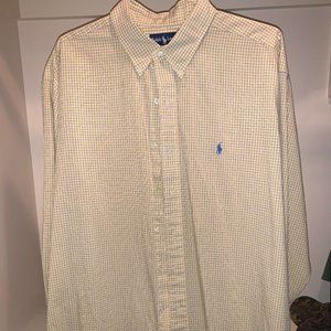 Ralph Lauren Long-Sleeve Button-Down Dress Shirt
